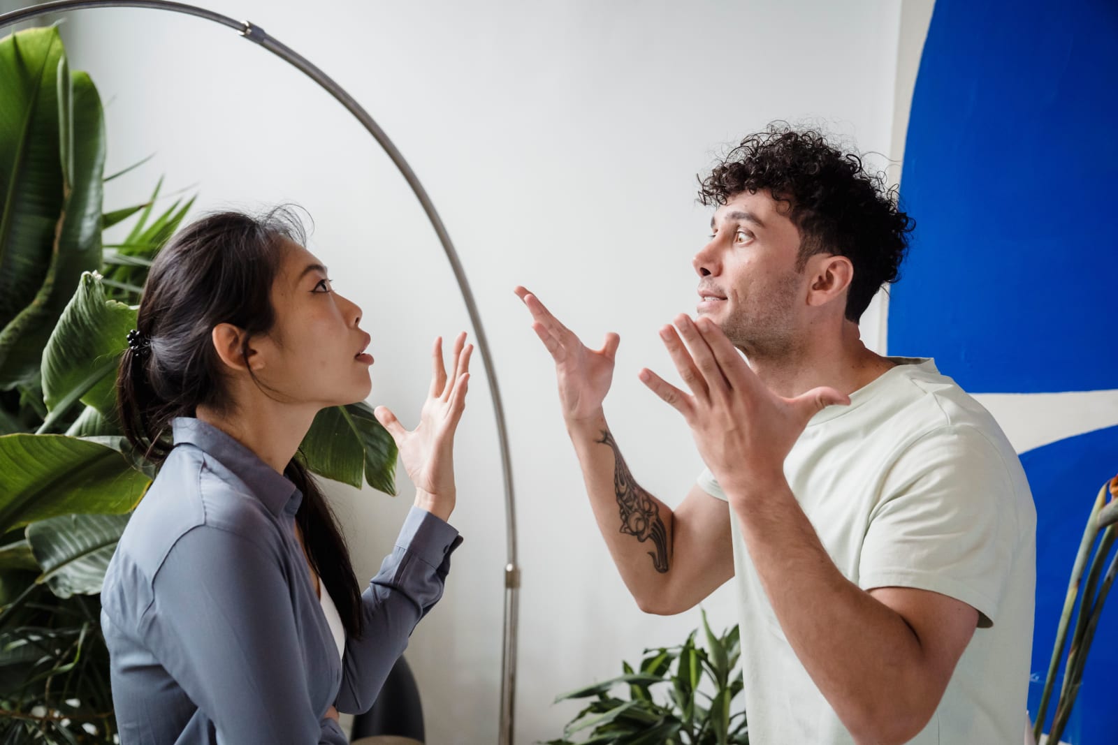 A couple fighting. (Representative Image Source: Pexels | Timur Weber)