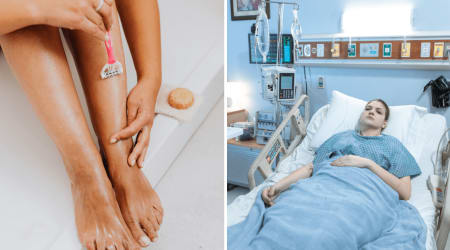 Florida mom shaved her legs before heading out for a family swim — days later, an unexpected health crisis left her fighting for her life