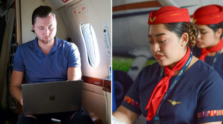 Passenger refused to turn down his loud movie despite complaints on a flight — then the situation got even stranger after landing