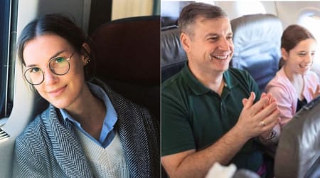 Alaska Airlines flight attendant was delighted to chat with passenger — then one request from her had the entire cabin applauding