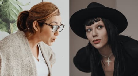 Woman assumed a ‘goth’ 45-year-old didn’t belong in first class and called her out while boarding — her simple response left her red-faced