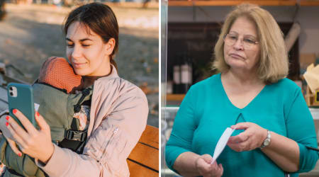 New mom checked a medication transfer on her phone while waiting at Costco — then a stranger made one remark to her baby she couldn’t shake    