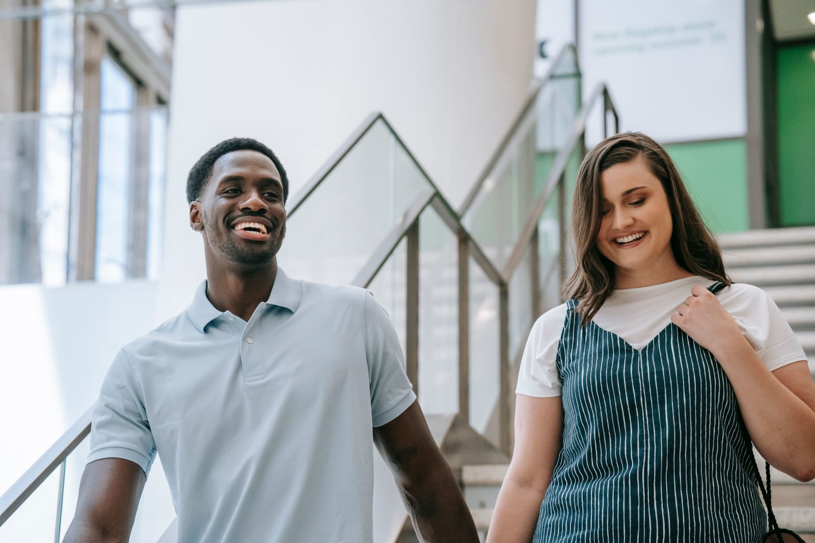 Smiling couple holding hands  (Representative Image Source: Pexels | Liliana Drew)