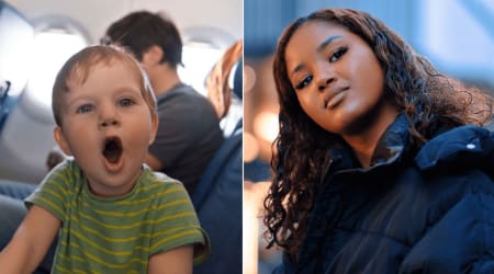 Woman arrived to find a family occupying her Comfort+ window seat — their excuse only made her more determined to take it back