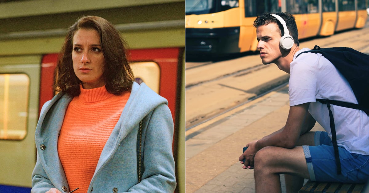 (L) A woman looks worried while using public transport. (R) A man waiting for his train. (Representative Cover Image Source: Pexels| L - marcc, R - Łukasz Klimkiewicz)