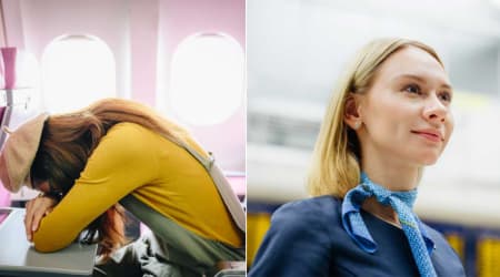 Former flight attendant passed out halfway through a 15-hour flight as a passenger — the scare left her warning travelers about one simple rule