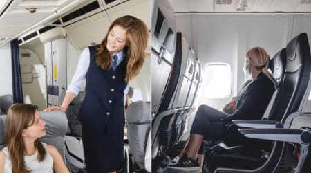 Passenger was thrilled to board an earlier flight home — until a gate agent walked to her seat with an embarrassing reason she had to get off  