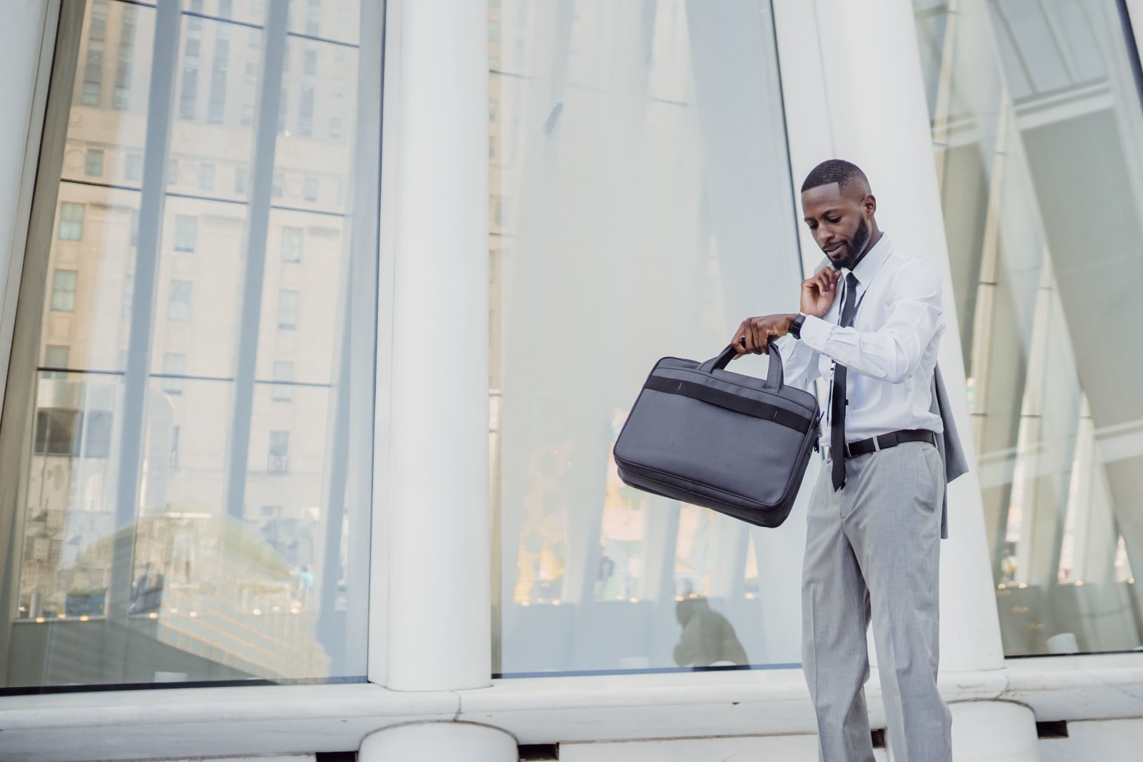 Man leaving for work (Representative Image Source: Pexels | Mizuno K)