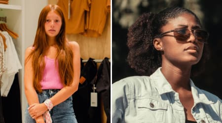 She overheard a young woman say two men were following her in a store — one simple question helped get her to safety