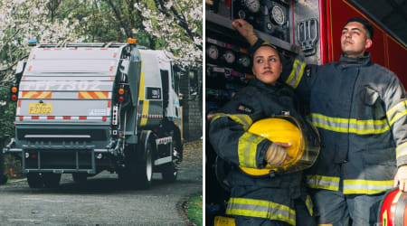 Bystander heard screams coming from a garbage truck at 4 a.m. — what he discovered took 25 firefighters over 2 hours to resolve