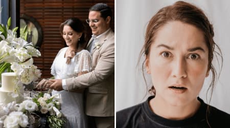 She believed her husband when he blamed the pastor for their missing wedding cake topper — the truth 28 years later was far more disappointing