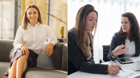 Woman gets pulled up at work over her skirt after sitting cross-legged in front of a man — what her female coworkers said left her mortified 