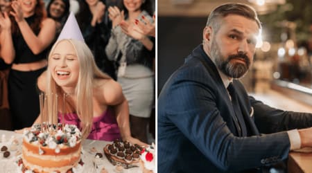 Woman happily gave away her birthday cake to strangers at a restaurant — then one guest returned with a gift that caught her completely off guard