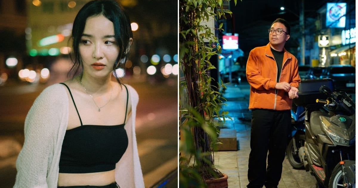  L - A worried woman bundled up in travel clothes. R - Man standing and looking around thoughtfully. (Representative Cover Image Source: Pexels | L - Khoa Võ, R - Kenneth Surillo)
