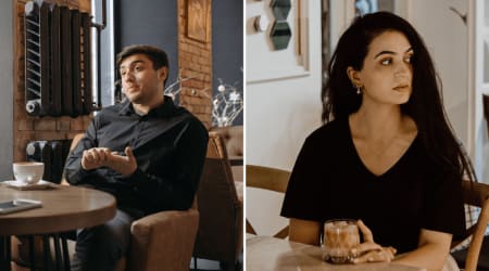 She told her first date her biggest ick was men who talk down to women — his next move left her fighting back tears