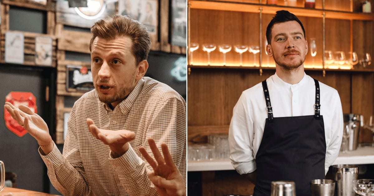 (L) A customer at the bar asking the bartender a question. (R) A bartender standing behind the counter. (Representative Cover Image Source: Pexels | (L) Pavel Danilyuk, (R) cottonbro studio)