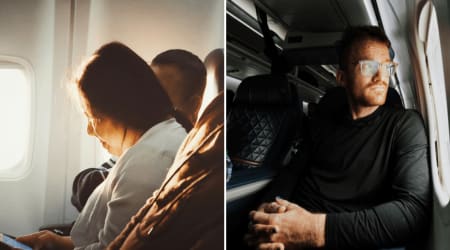 Passenger paid extra for an emergency-row window seat and lucked into an empty row — then an older woman came over and pushed things too far