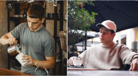 Barista drew cute designs on every coffee he made — then one difficult order unexpectedly changed his life  