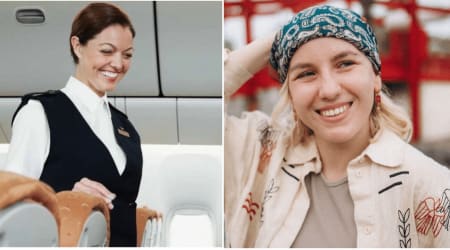 Bride-to-be headed for her bachelorette party when an attendant singled her out midflight — the passengers’ response became an unforgettable gift