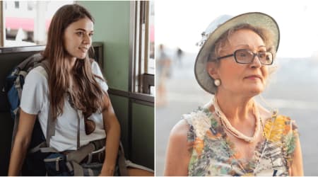81-year-old opened up to a subway stranger about her fear of flying that kept her from home for years — then came an offer she never expected