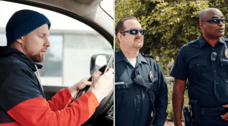 DoorDash driver followed the app’s directions into a dark forest while trying to find a customer’s house — then three police cars suddenly pulled up f