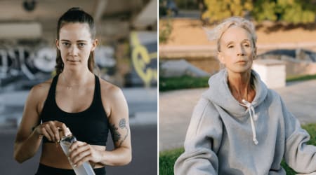 Runner in a sports bra was stopped by a woman who said she was ‘giving men the wrong impression’ — her comeback left her red-faced