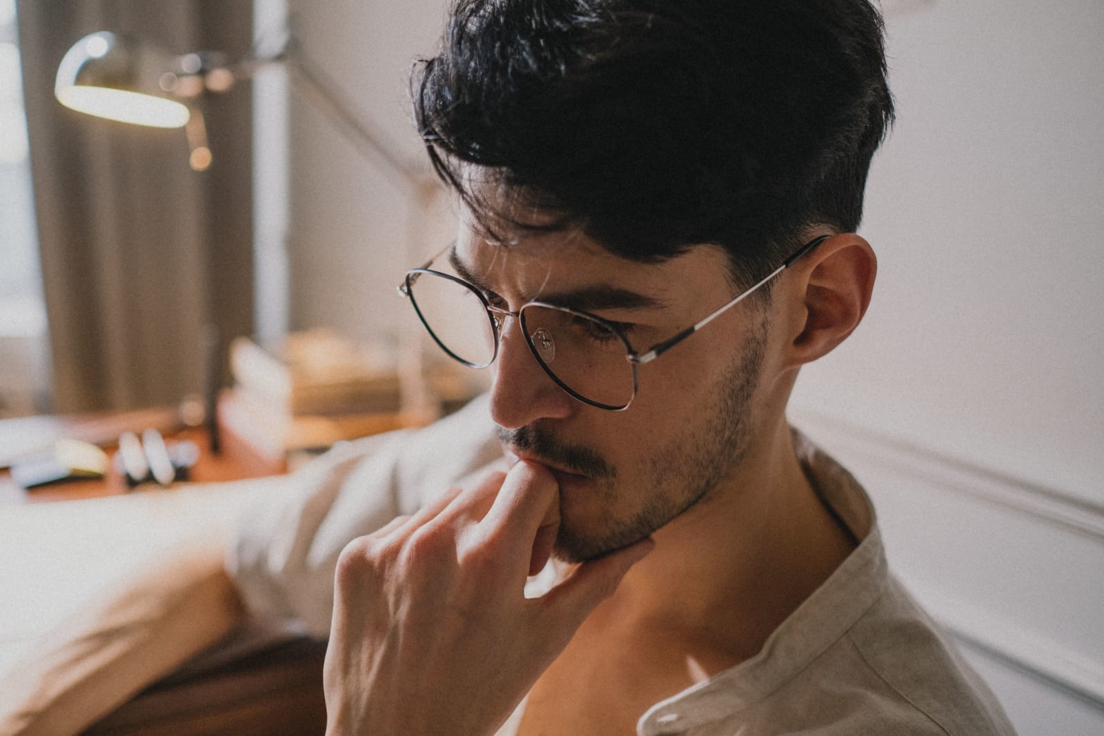 A man is pondering something deeply. (Representative Image Source: Pexels| Ron Lach)