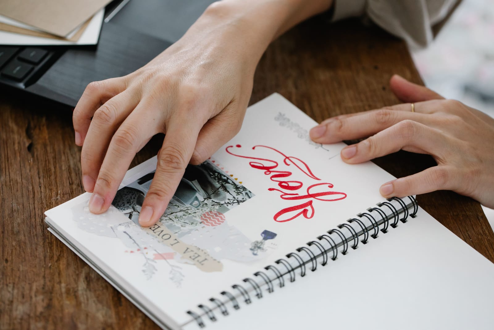 A scrapbook. (Representative Image Source: Pexels |  Katya Wolf)