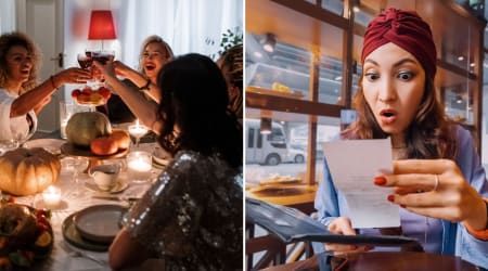 She was invited to her friend’s birthday dinner and told not to worry about anything — then her $34 meal turned into an $80 bill request