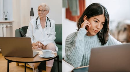 Husband joined wife’s virtual appointment after her perimenopause concerns were dismissed — the female doctor’s change in response left him unsettled