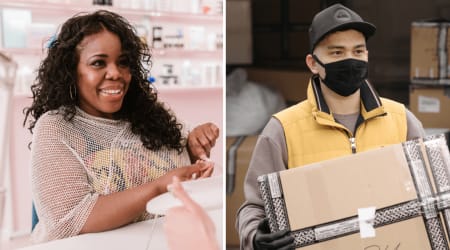 Man complimented a woman outside a nail salon before offering her a battery pack — a sudden gut feeling made her refuse to touch it