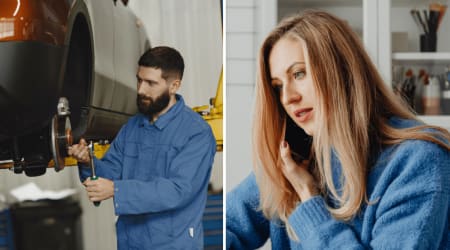Husband took over after dealership told wife she needed a $257 tire replacement — what the same staff told him instead left her stunned