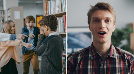 Boy bullied for having less than his classmates stuns stranger with his positive outlook — what makes him feel fortunate moves him even more
