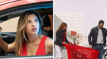 Woman impatiently honked for a parking spot as a couple loaded their Costco haul — the husband’s calm comeback made her drive away