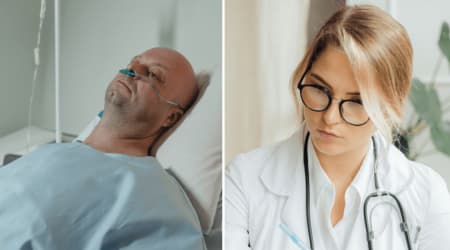 Nurse stayed beside a chronically ill ICU patient in his final hours — one final request before he died changed how she saw everyday life