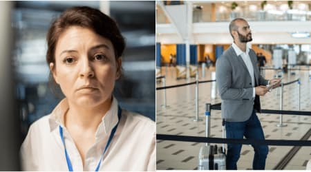 Male business-class passengers yelled at airline worker over boarding delay — the only woman among them reacted so differently it stunned her