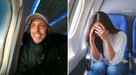 Airline asked passengers not to eat nuts because of a woman’s severe allergy — one man’s reaction left her in tears and triggered a panic attack
