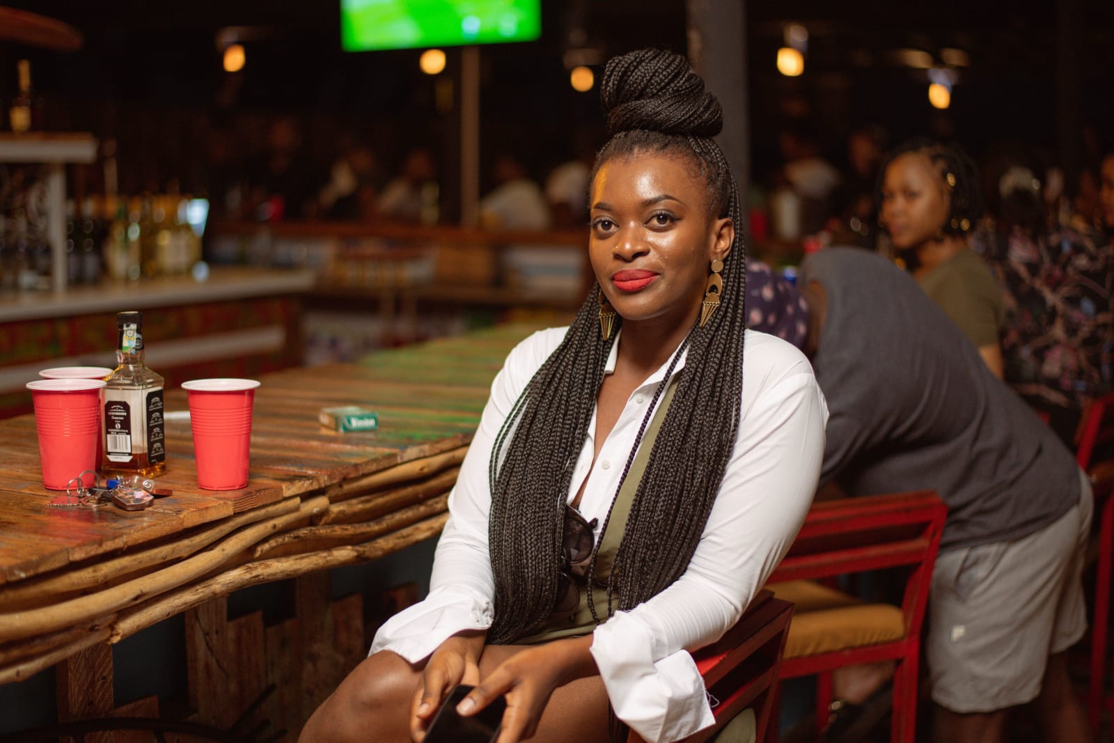 A woman at a restaurant. (Representative Image Source: Pexels| Keegan Checks)