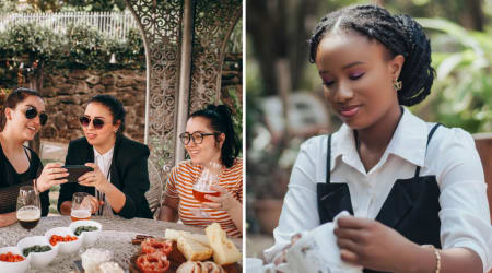 Woman who went from 265 to 230 lbs endured rude comments about her looks from 3 strangers during a date — she knew exactly what to say before leaving