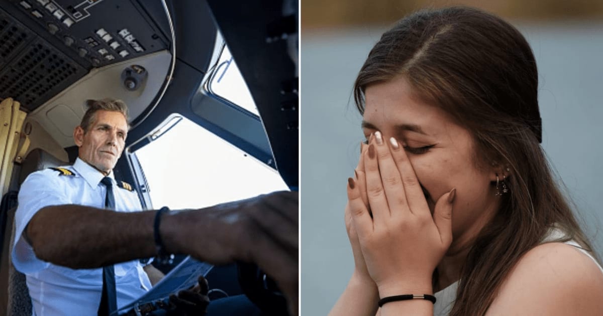 (L) Pilot in a flight. (R) Emotional happy woman. (Representative Cover Image Source: (L) Getty | halbergman, (R) Pexels | Alican Helik)