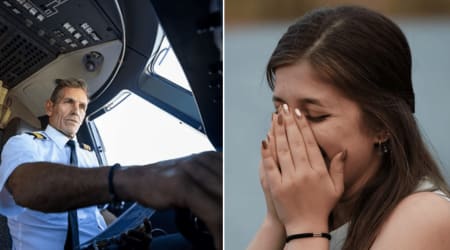 Woman secretly passed a note to the pilot about her friend before takeoff — his announcement turned the flight into a celebration