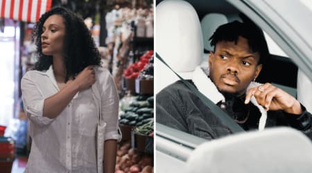 Terrified woman confronted stranger who followed her from supermarket toward home — his chilling response prompted a warning to other women