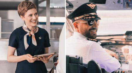 Flight attendant admired her captain for greeting every passenger during boarding — then he revealed who taught him kindness, leaving her deeply moved
