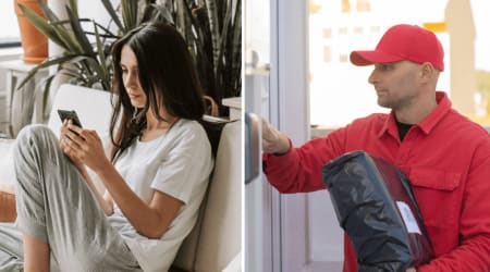She ordered groceries from DoorDash for a quiet night at home — then her driver texted her directly, leaving her feeling unsafe