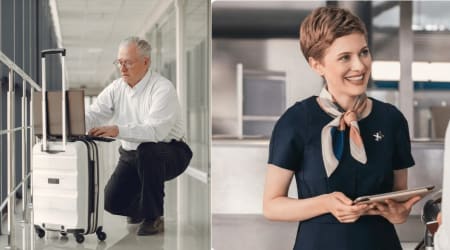 Traveler panics after leaving their laptop in a rideshare 20 minutes before boarding — the gate agent's unexpected offer surprises them