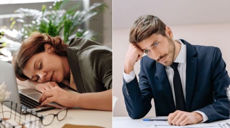 Worker caught sleeping for hours on night shift wakes to manager taking a photo for HR — her first question flips the situation on him