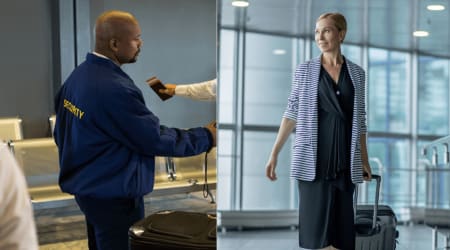 Middle-aged woman felt uneasy after removing sweater and boots for TSA screening — then the agent’s one-liner during the scan caught her off guard