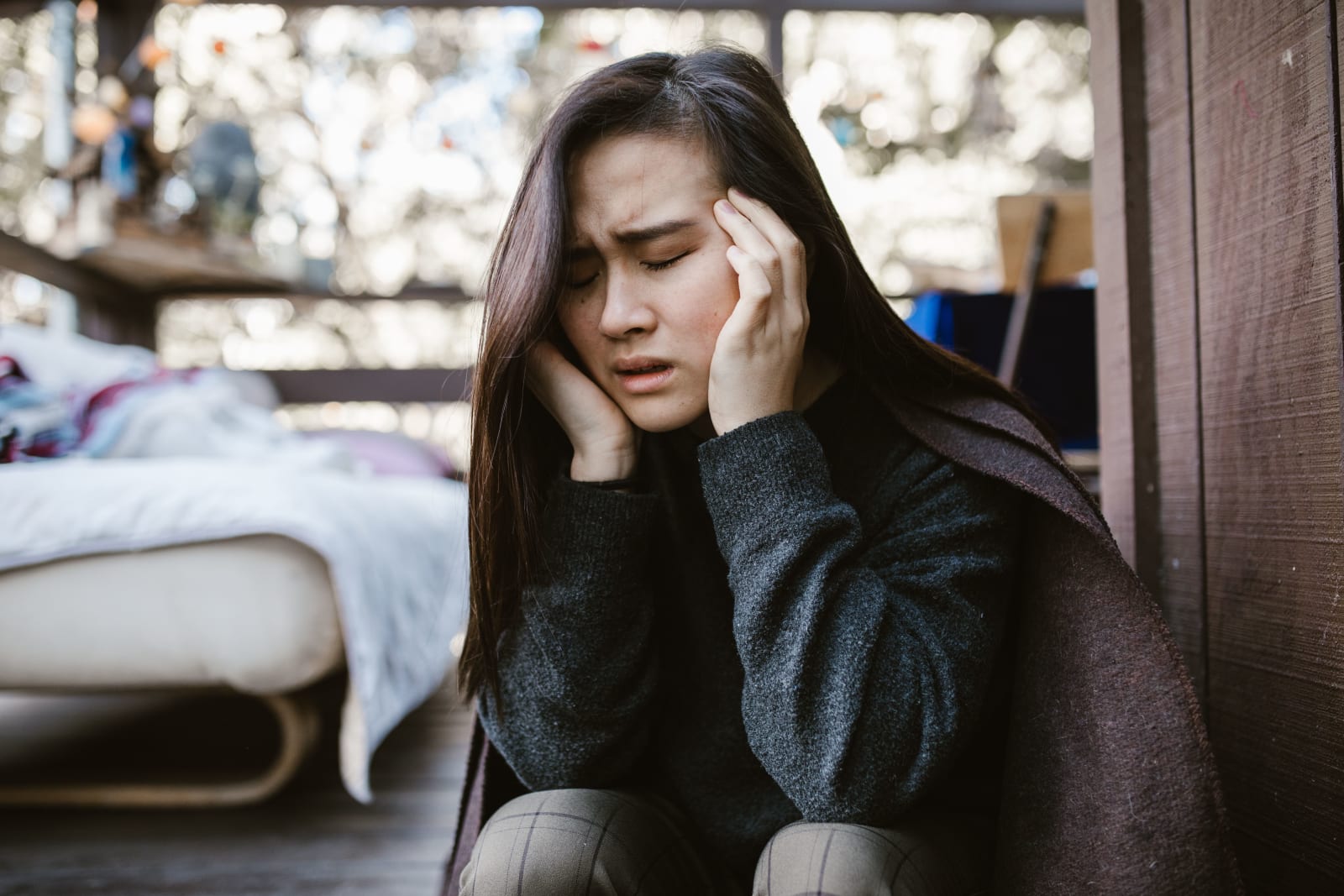 A woman is distressed and depressed. (Representative Image Source: Pexels| RDNE Stock Project)