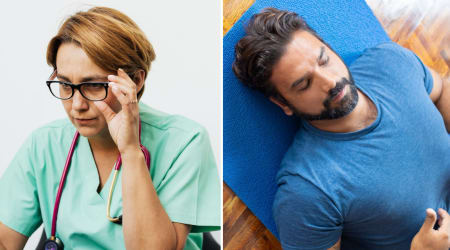 Man collapsed during wife’s delivery, sparking a ‘brain bleed’ scare — then one detail about his eye took the emergency in an unexpected direction