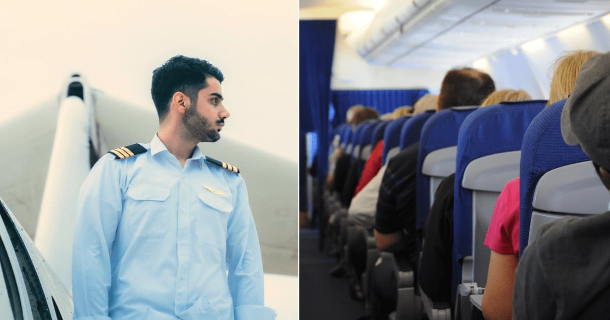 (L) A pilot stands beside a plane. (R) Passengers seated in a flight. (Representative Cover Image Source: L - Unsplash| Alireza, R - Pexels| Clicker Happy)